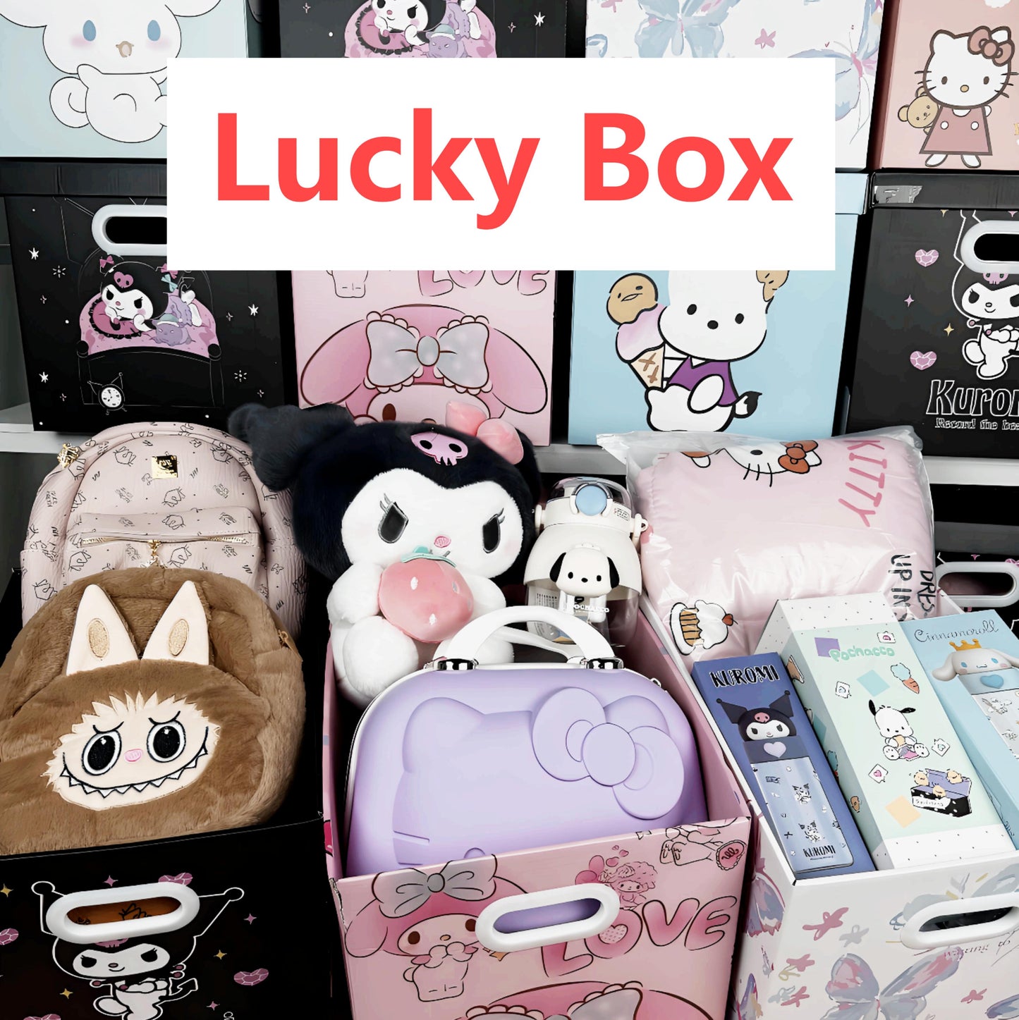【NO.23】Happy Box(4 big items in one box)