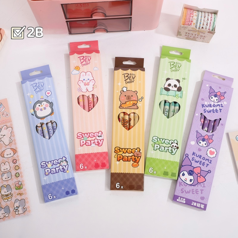 【NO.59】Pencil set(charm+1)