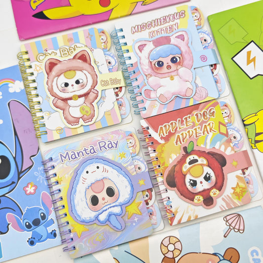 【NO.41】Spiral notebook(charm+1)