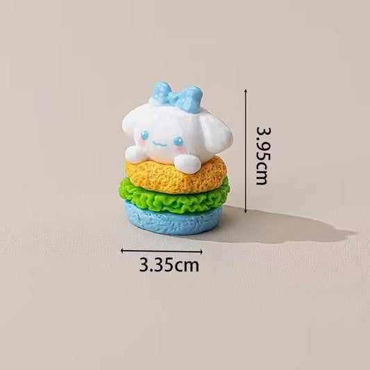 Hamburger Charm Game(Pair up)(Open in livestream)(Sanrio Time Gift ✔️)