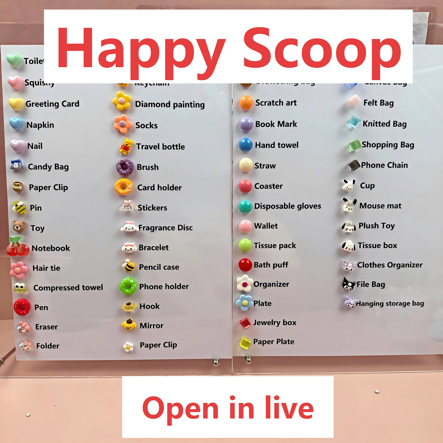 Happy Scoop（Open in livestream）
