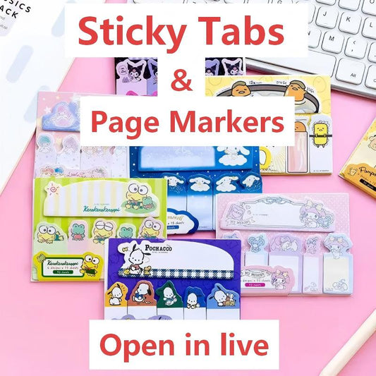 【NO.17】Sticky Tabs & Page （charm+1）