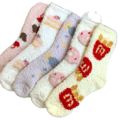 【NO.20】Fuzzy Socks（Pair up）