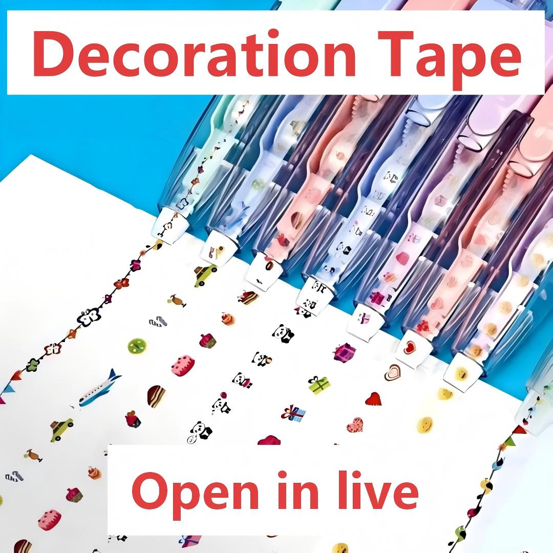 【NO.2】Decoration Tape（Pair up）
