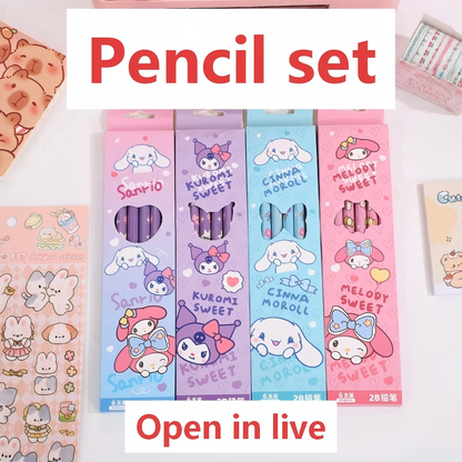 【NO.59】Pencil set（charm+1）