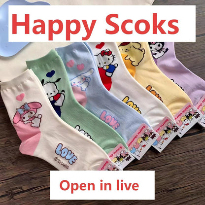 【NO.22】Happy Socks（Pair up）