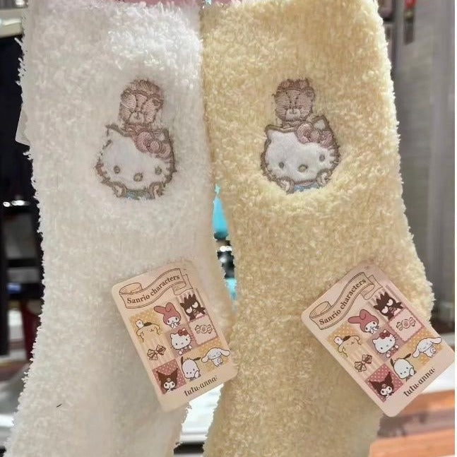 【NO.20】Fuzzy Socks（Pair up）
