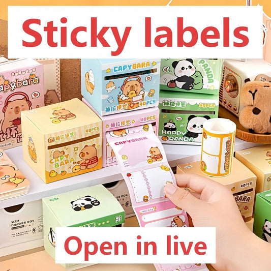 【NO.42】Sticky labels（charm+1）