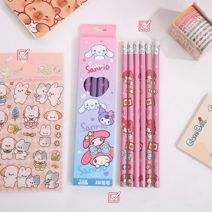 【NO.59】Pencil set（charm+1）