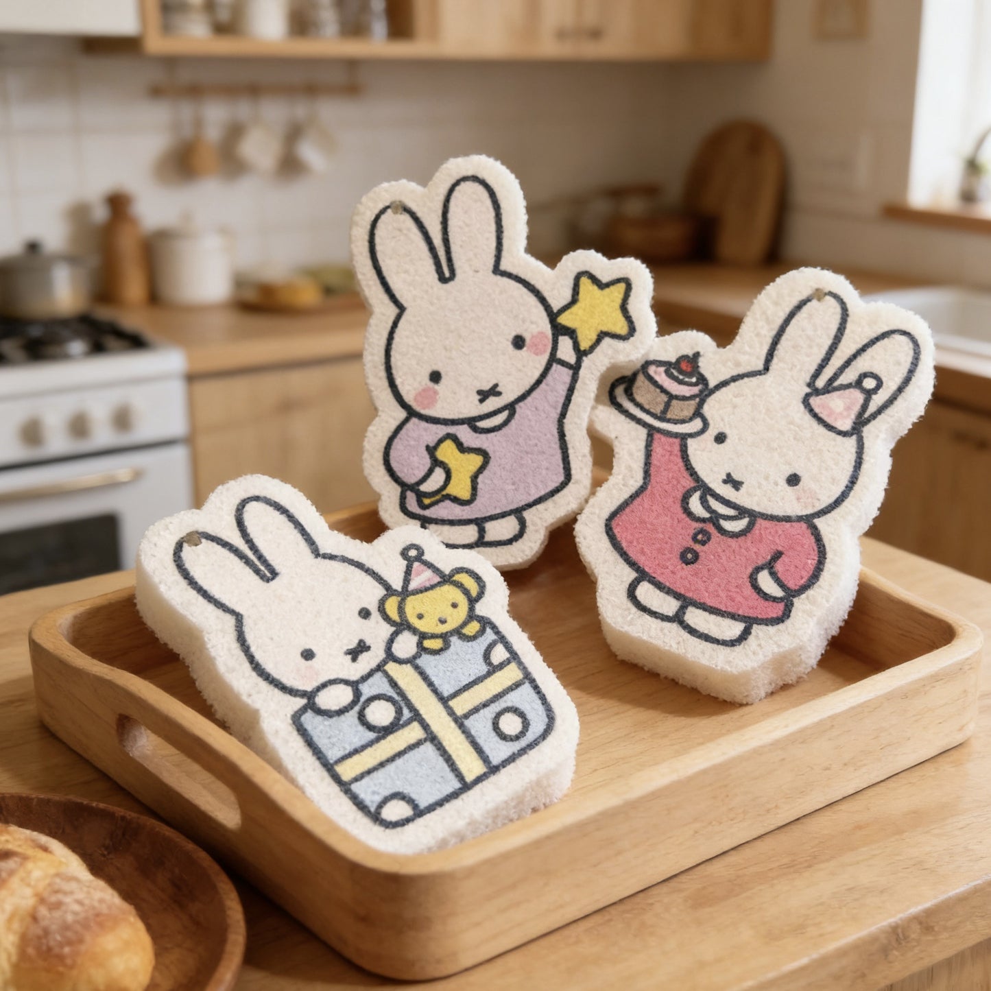【NO.45】Kitchen sponge（charm+1）